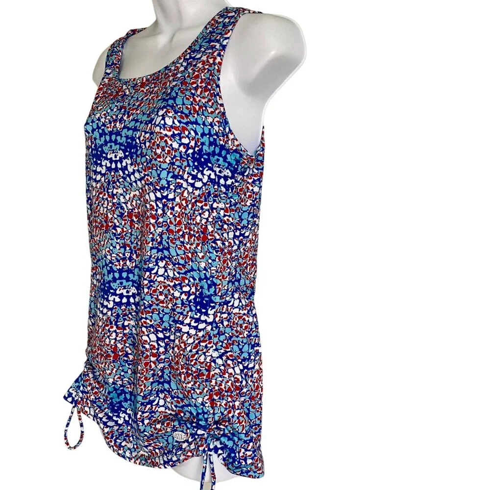 Reel Legends Reel-Tec Tank Side Ruched Detail Women's Size Small NEW